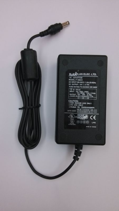New ILAN ELEC.LTD F1906E power adapter supply 16V 3.75A - Click Image to Close